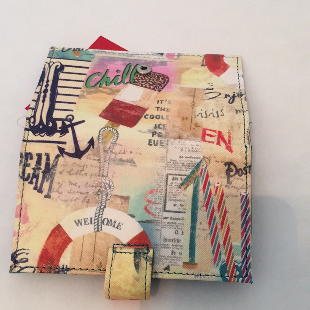 🆕 Kelly & Katie credit card wallet w/summer motif - Picture 3 of 3